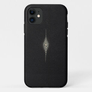 MANTAROCHEN-STING-STRAHL MASERTE SCHWARZEN iPHONE 11 Hülle
