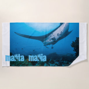 Mantarochen Strandtuch