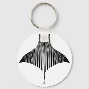 Mantarochen-Tätowierungs-Kunst Schlüsselanhänger