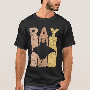 Mantarochen Vintage Stingray Retro Ozeanologie  1 T-Shirt