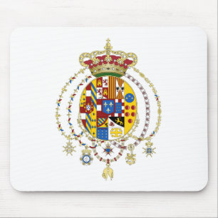 Mantel bewaffnet Königreich von zwei Sicilies Mousepad