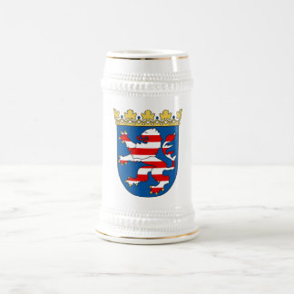 Mantel bewaffnet offizielles Wappenkunde-Symbol Bierglas