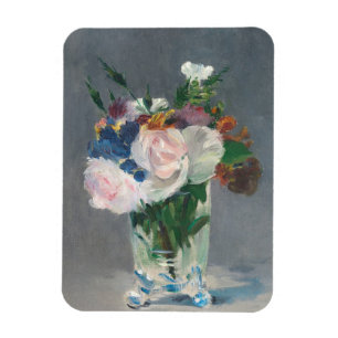 Mantel Blume in einem Kristallvase, c.1882 Magnet