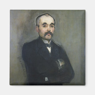 Mantel Portrait von Georges Clemenceau, 1879 Magnet