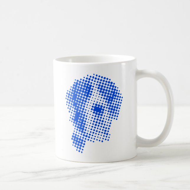 Manteldogge abstrakt tasse (Rechts)