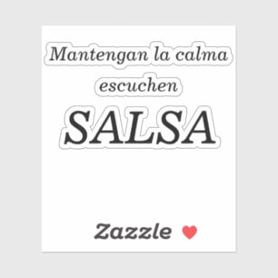 Mantengan la calma aufkleber