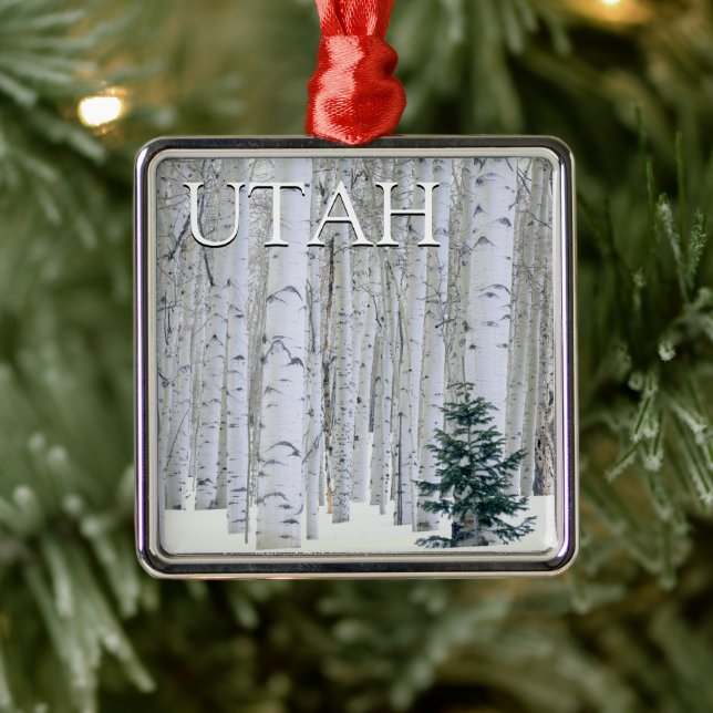 Manti-LaSal National Forest, Utah Ornament Aus Metall (Baum)