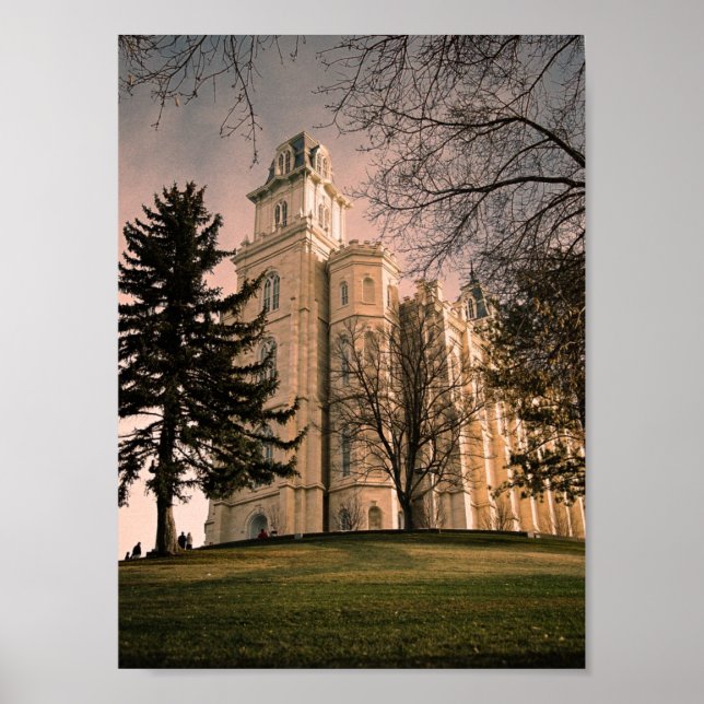 Manti, Utah LDS Temple Poster (Vorne)