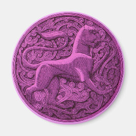 Manticore in lila magnet