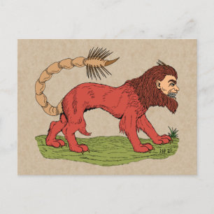 Manticore Postkarte
