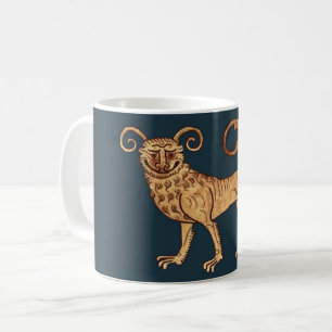 Manticore über Blue Coffee Tasse