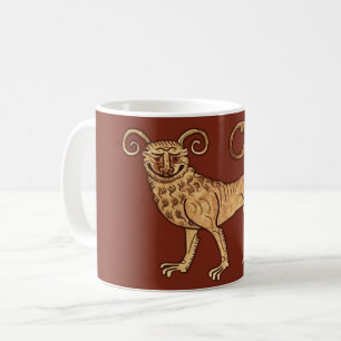 Manticore über Red Coffee Tasse
