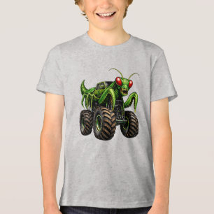 Mantiden-Stil Off-Road-Monstertruck Tri-Blend Shirt