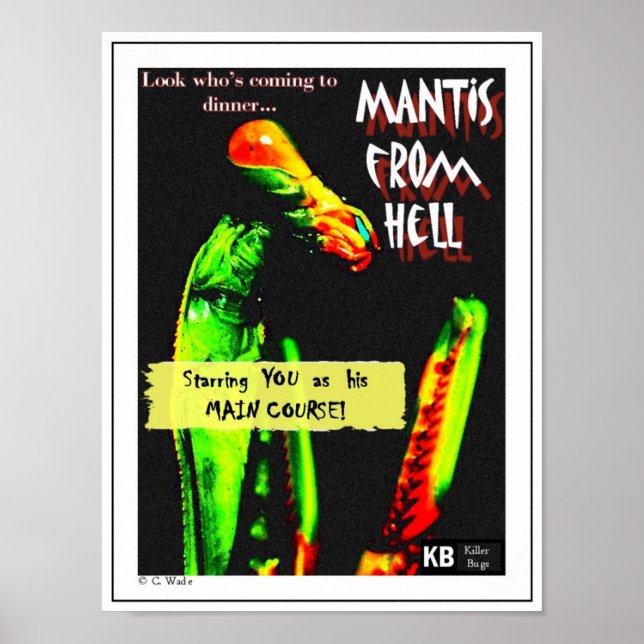 Mantis from Hell Poster (Vorne)