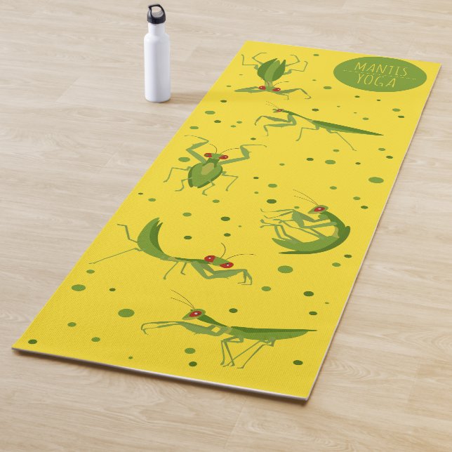 Mantis-Insekt-Yoga-Matte Yogamatte (Beispiel)