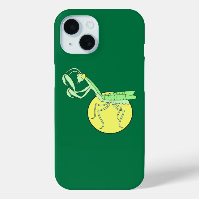 Mantis Man Symbol Phone Case (Rückseite)