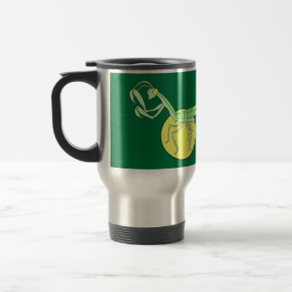 Mantis Man Symbol Travel Coffee Mug Reisebecher