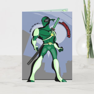 Mantis Man - Valentinskarte Feiertagskarte