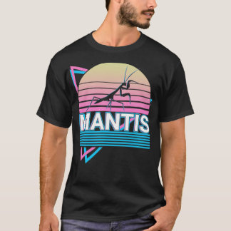 Mantis Praying Mantis Retro-Geschenk T-Shirt