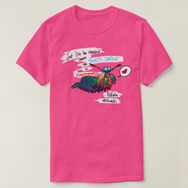 Mantis Shrimp T-Shirt (Design vorne)