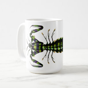 Mantis Shrimp - Vintages Design Kaffeetasse