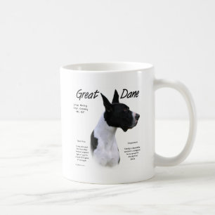 Mantle Great Dane History Design Tasse