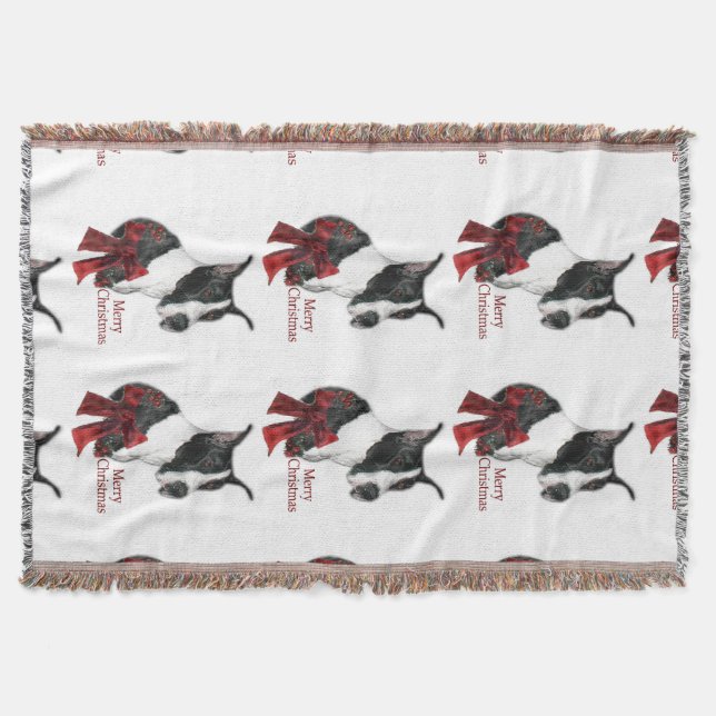 Mantle Great Dane Weihnachten Decke (Vorderseite)