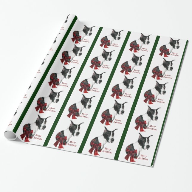 Mantle Great Dane Weihnachten Geschenkpapier (Ungerollt)