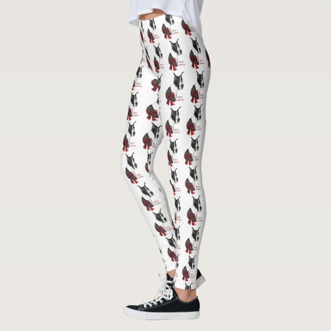 Mantle Great Dane Weihnachten Leggings (Links)