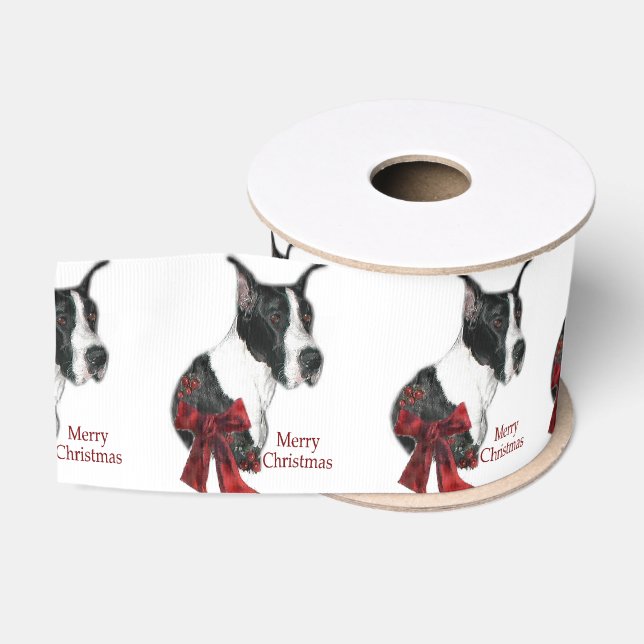 Mantle Great Dane Weihnachten Ripsband (Spule)
