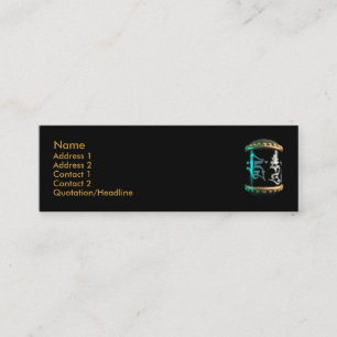 Mantra Business Card Mini Visitenkarte
