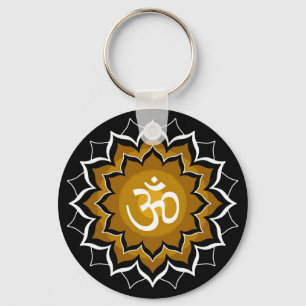 Mantra Chakra Schlüsselanhänger