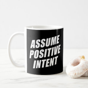 Mantra für die Affirmation Message - positive Absi Kaffeetasse