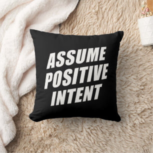 Mantra für die Affirmation Message - positive Absi Kissen