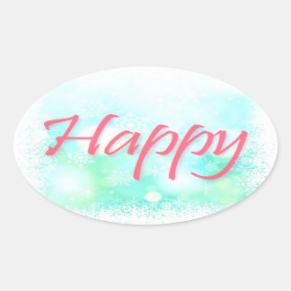 Mantra Sticker glücklich, gesund, klug, wohlhabend