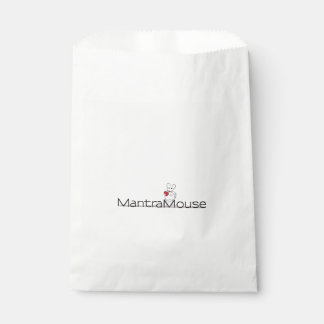 MantraMouse® Logo-Tags Geschenktütchen