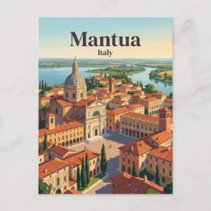 Mantua, Italien Postkarte