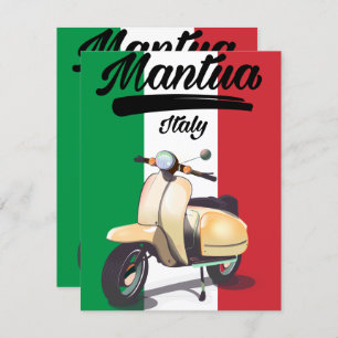 Mantua Italien Reiseplakat