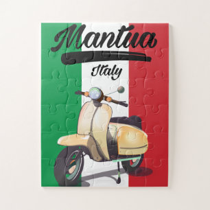 Mantua Italien Reiseplakat Puzzle