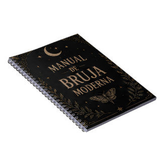 manual de bruja negro notizblock