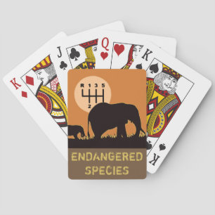 MANUAL - gefährdet Spielkarten