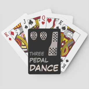 MANUAL Transmission - Drei-Pedal-Tanz Spielkarten