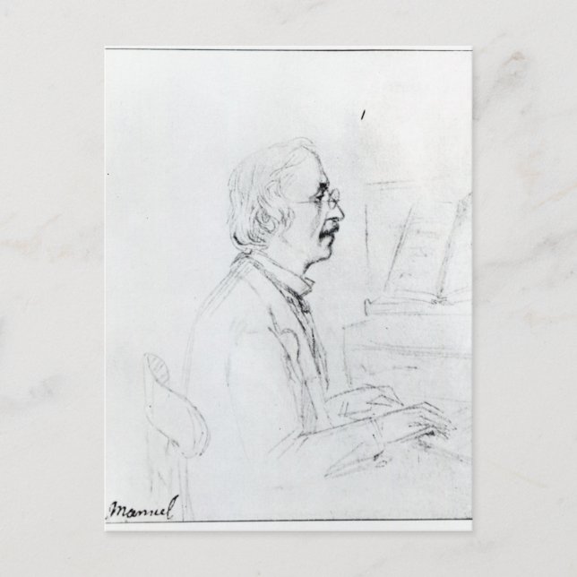Manuel Garcia Postkarte (Vorderseite)