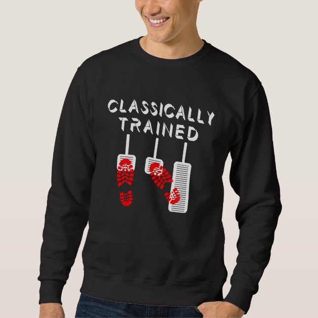 Manuelle Gangschaltung Schaltgetriebe Sweatshirt (Vorderseite)