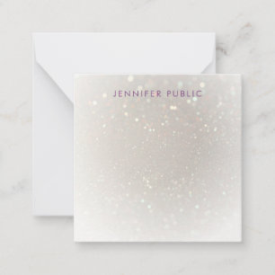 Manuelle Skriptmonogramm-Vorlage für benutzerdefin Mitteilungskarte