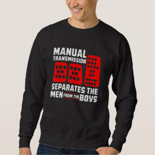 Manuelle Übermittlung von Mens trennt Männer von J Sweatshirt
