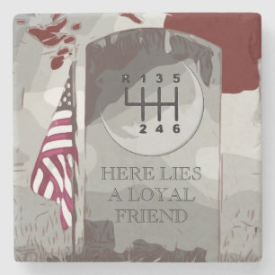 MANUELLER Grabstein Steinuntersetzer