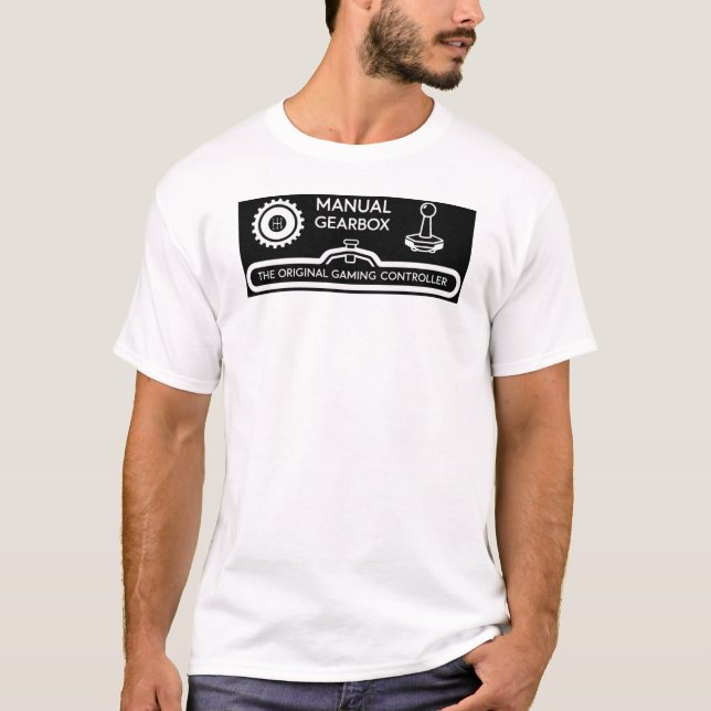 Manuelles Getriebe Der Original-Gaming-Controller T-Shirt (Vorderseite)
