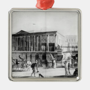 Manufaktur und Basar, Kalkutta-Haus Silbernes Ornament