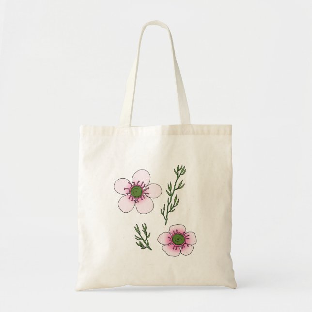 Manuka-Blume Tragetasche (Vorne)